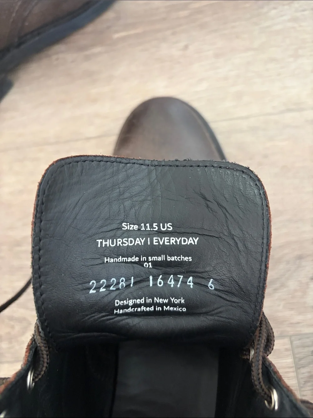 Thursday Boot Company - Men's Brown Leather Lace-Up Boots